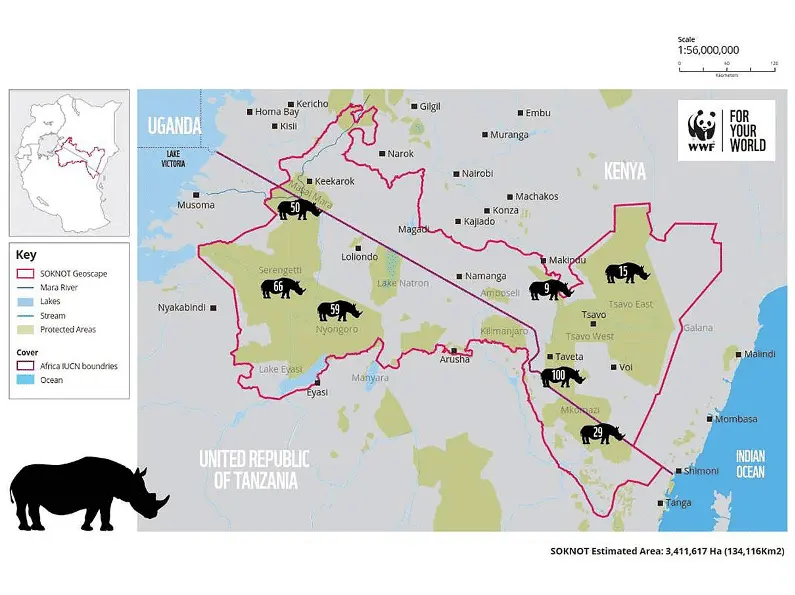 Vorkommen Spitzmaulnashörner in Unganisha.png